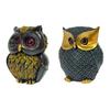 Owl Statue Decorative Desk Ornament Artwork Unique Collectible Figurine for Bar Housewarming Gift Bookshelf Farmhouse Office