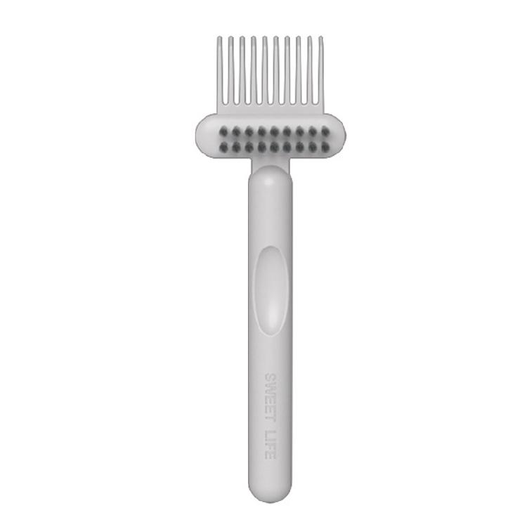 Quick Cleaning Hairbrush Cleaner Durability Plastic Build Effortless Debris Extraction For All Comb Types Home Salon Use