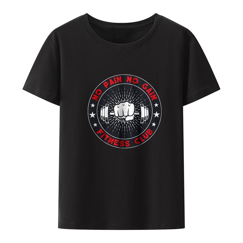 Work Out Starts When Yiu Want To Stop for GYM Fitness Tshirt Camiseta Hombre Leisure Comfortable Creative Hipster Shortsleev
