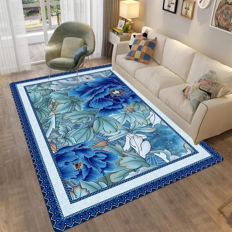 Modern Area Carpet Non-slip Floor Mat for Family Bedroom Indoor Children's Play Geometric Rugs Yoga Mats living room