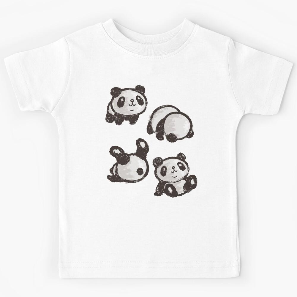 Rolling panda Kids T-Shirt 130