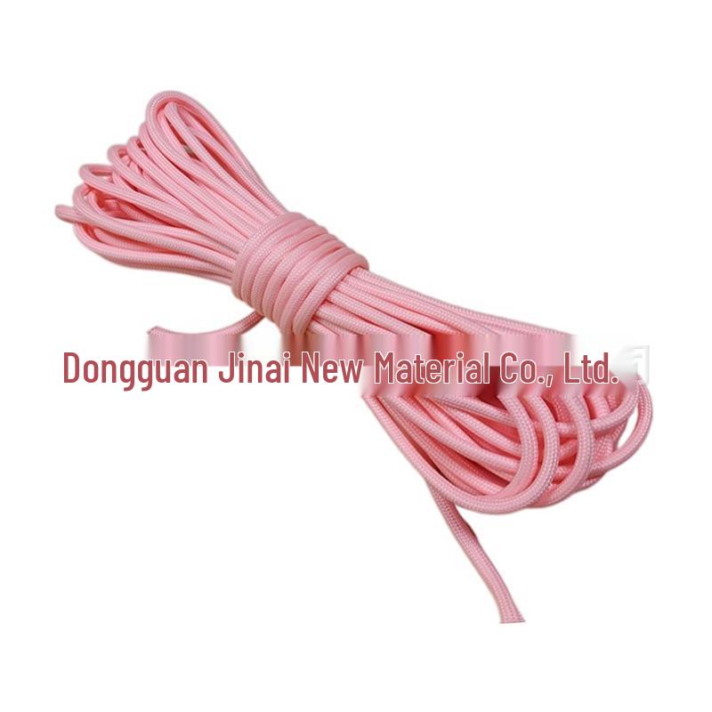 550 Luminous Nine-Core Paracord: Glowing Outdoor Polyester Cord In 6 Colors