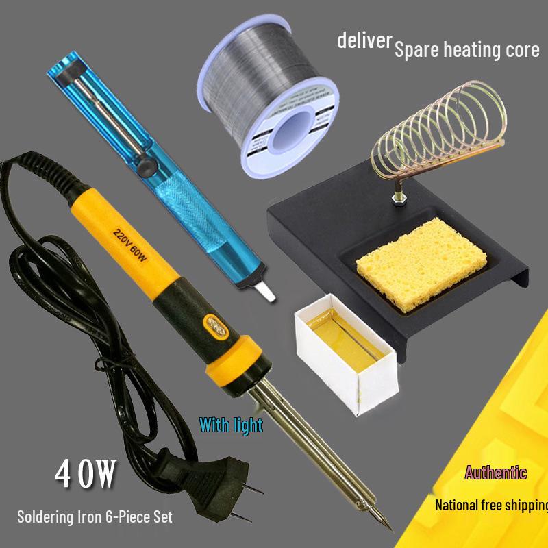 Soldering Iron Kit: Solder Pen for Experiments, Electronics Repair, and Student or Household Use