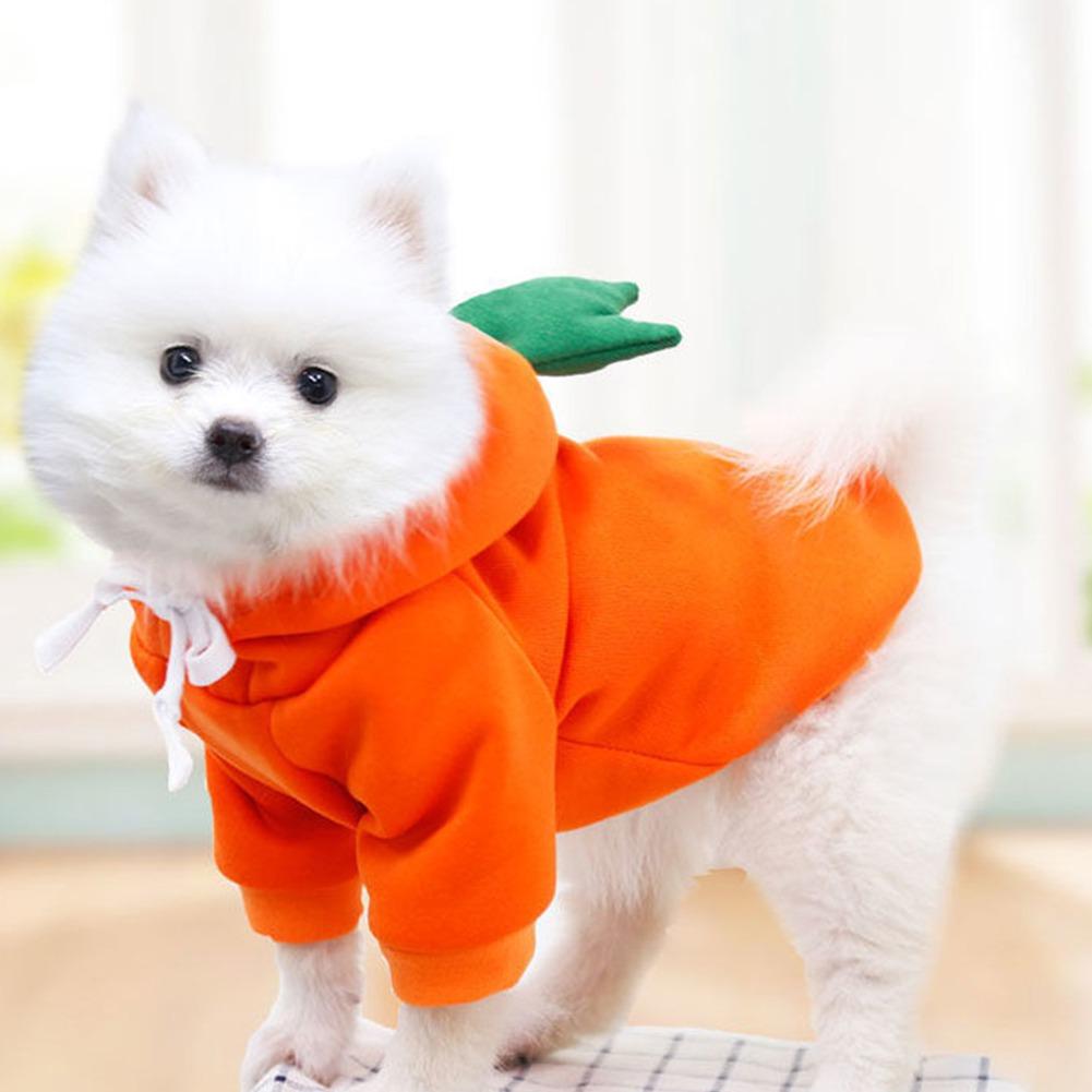 Fruit Dog Hoodie Clothes Cute Halloween Christmas Costume Pet Sweater Cold Weather Sweatshirt Pet Coat for Small Dogs Cats