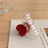 Wild Simple Love Medium Women Fashion Hairpin Acrylic Barrette Hair Claw