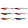 Hard Fishing Lures Length 99mm 6-Color Squid High Carbon Steel Hook Octopus Hook Artificial Jigs Squid Shrimp Baits