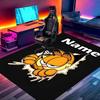Custom Name Personalized Garfield Print Carpet, Versatile Home Decor Rug, for Playroom, Apartment, Balcony, Entryway, Hallway Gift
