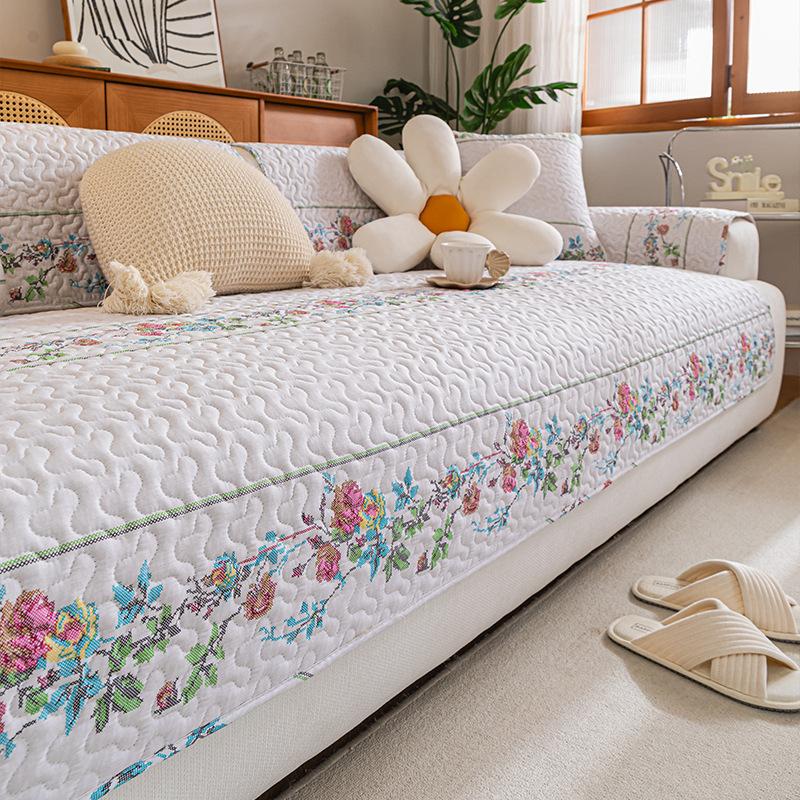 

Новая подушка для дивана, Ткань для четырех сезонов Простой чехол для дивана, Цельный комбинированный чехол для дивана Полный чехол-накидка для дивана 70*70cm