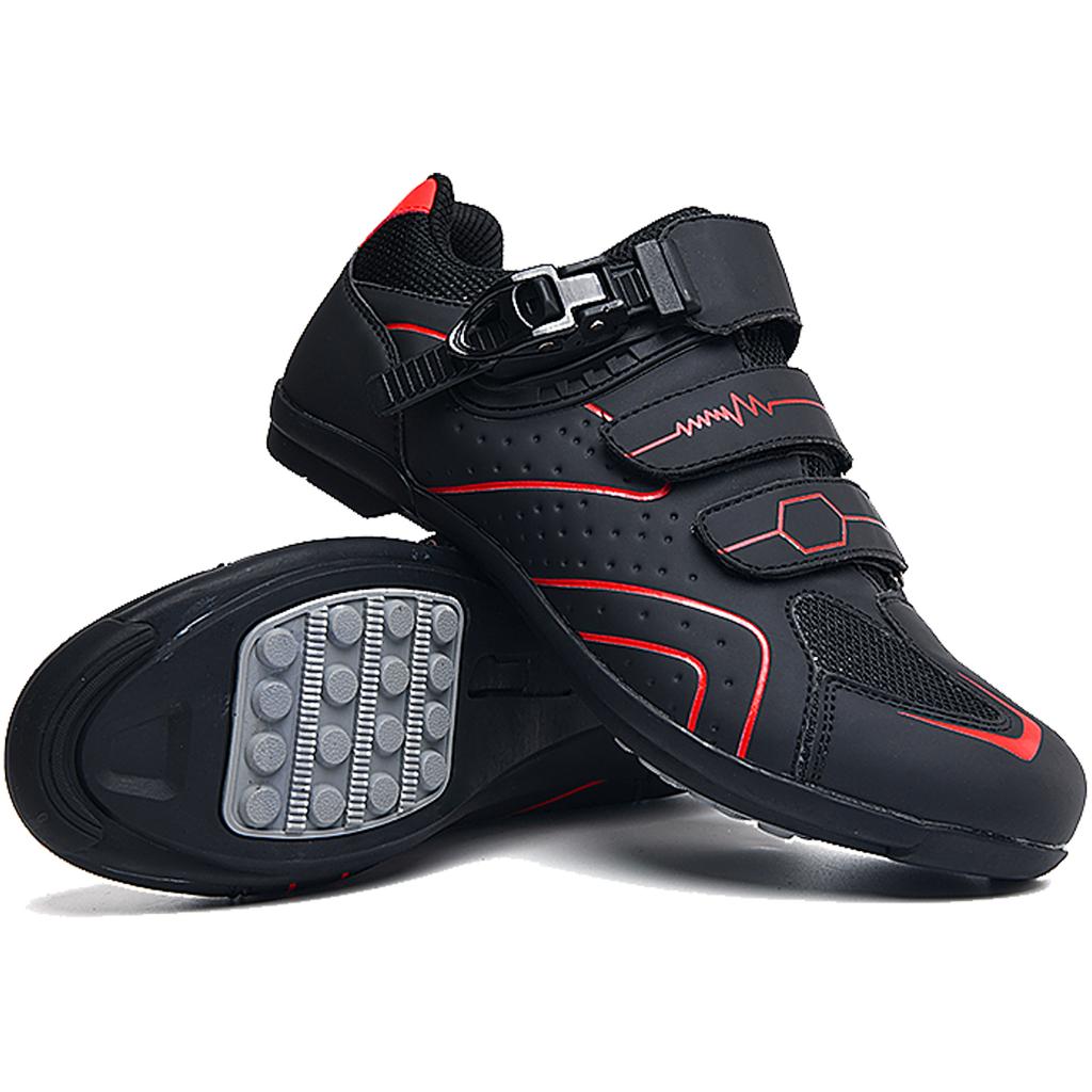 New men's cycling sneakers with cleats Speed cycling Shoes for women, rubber soled cycling shoes