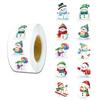 Christmas Envelope Stickers 500pcs Per Roll Decorative Stickers New Seal Stickers  Gift Wrapping