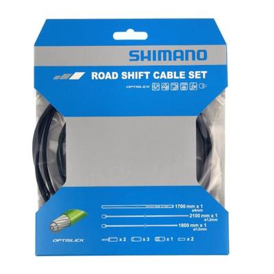 Shimano Repair Parts Shift Cable Set Optislick Road Black Y60198010