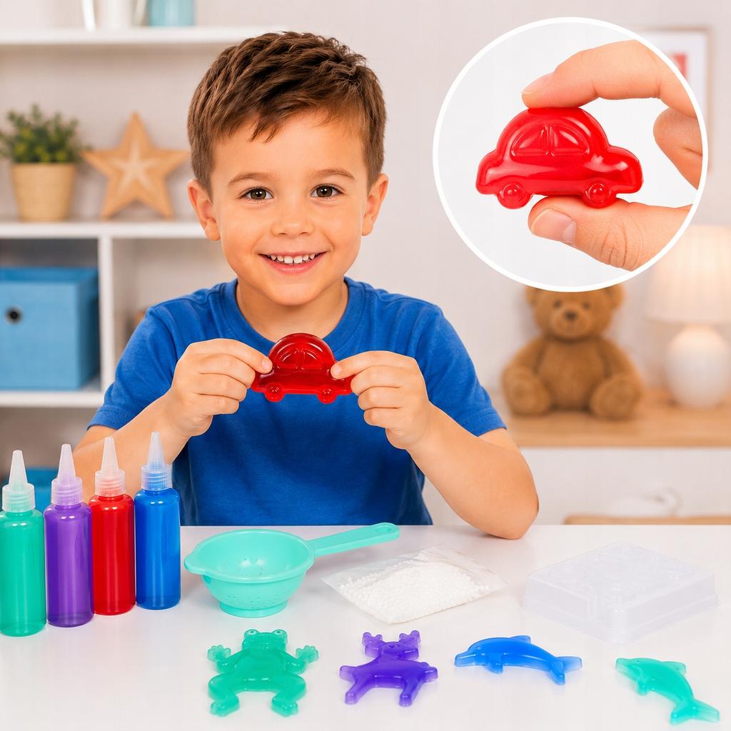 [PACZA] Creative set for children Magic Water Gel + Molds Z3421N