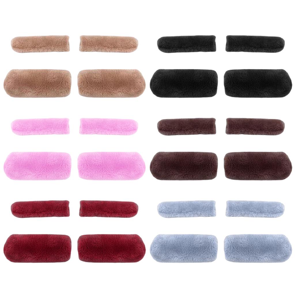 4 Pack Stylish Handlebar Covers Anti Slip Motorcycle Handlebar Covers Breathable Gloves for Motorcycles & Electric Bikes