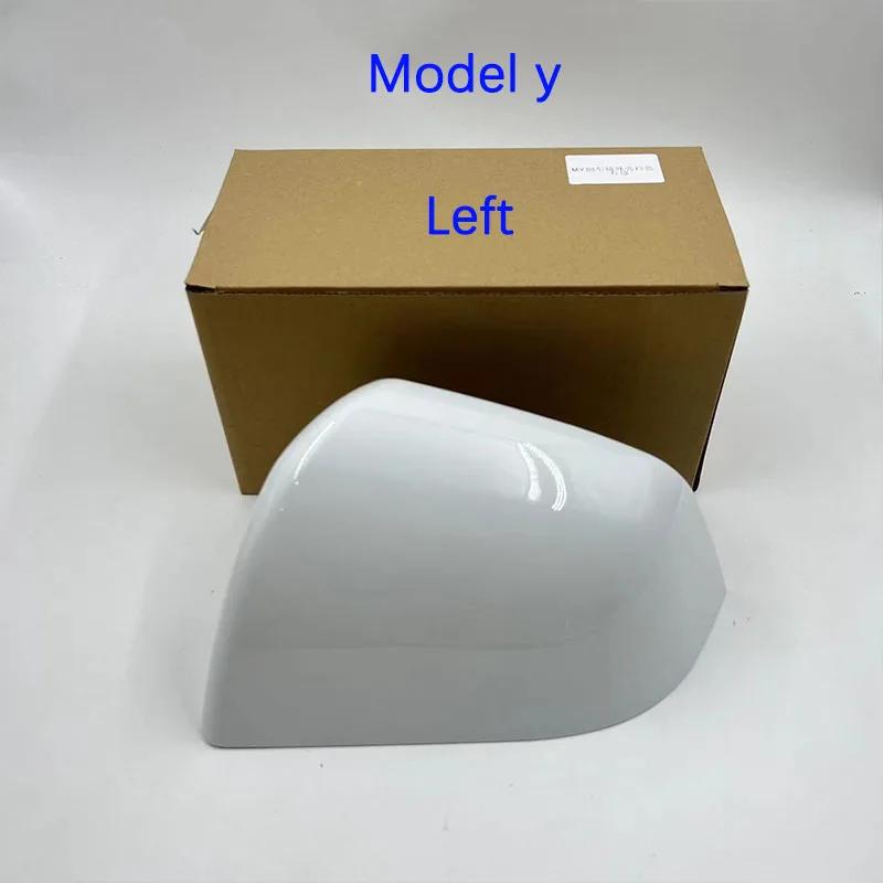 Rückspiegel-Baugruppe für Tesla Model Y -2024 Seitenspiegel Außen Spiegelglas Blinkergehäuse Unteres Gehäuse Rahmenabdeckung