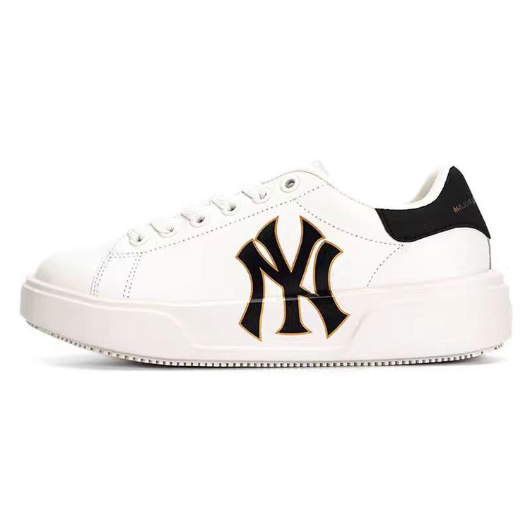 MLB Chunky Classic Skateboard Shoes Unisex Low top White/Green 3ASXCCB3N-50IVS(Team56-)