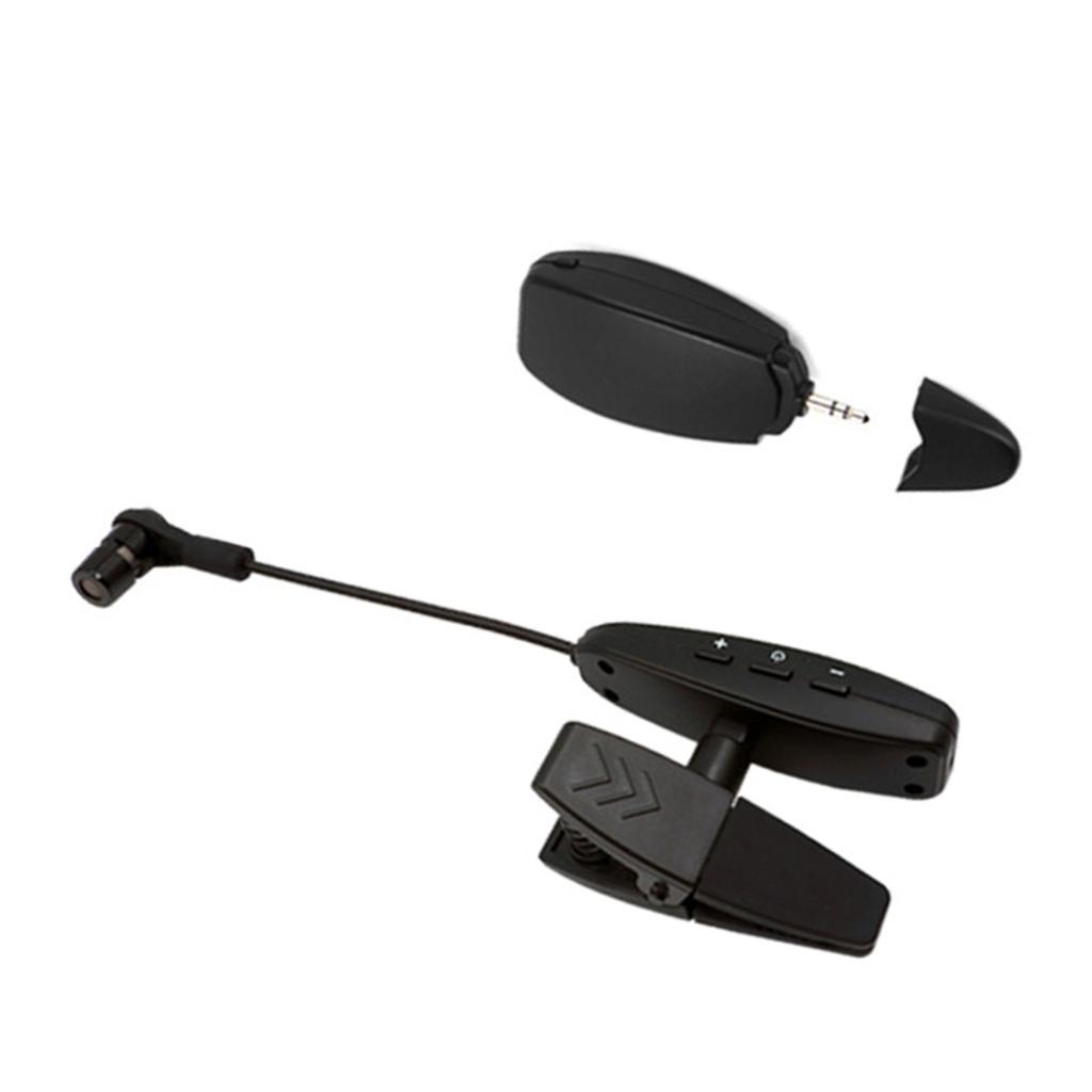 Professional Wireless Instrument Microphone Receiver Transmitter For Saxophone Clarinet Wide Compatibility Quick Setups
