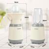 Kasurawa Electric Shaved Ice Maker - Shaves loose ice, store-bought ice, and frozen fruit directly. Includes a smoothie mixer bowl for smoothie making