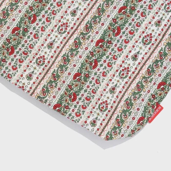 Multi Random Pattern Eco Bag (White & Green)
