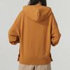 Puma Solid Color Hooded Casual Pullover Sweatshirt Women sweatshirt Brown 537646-74