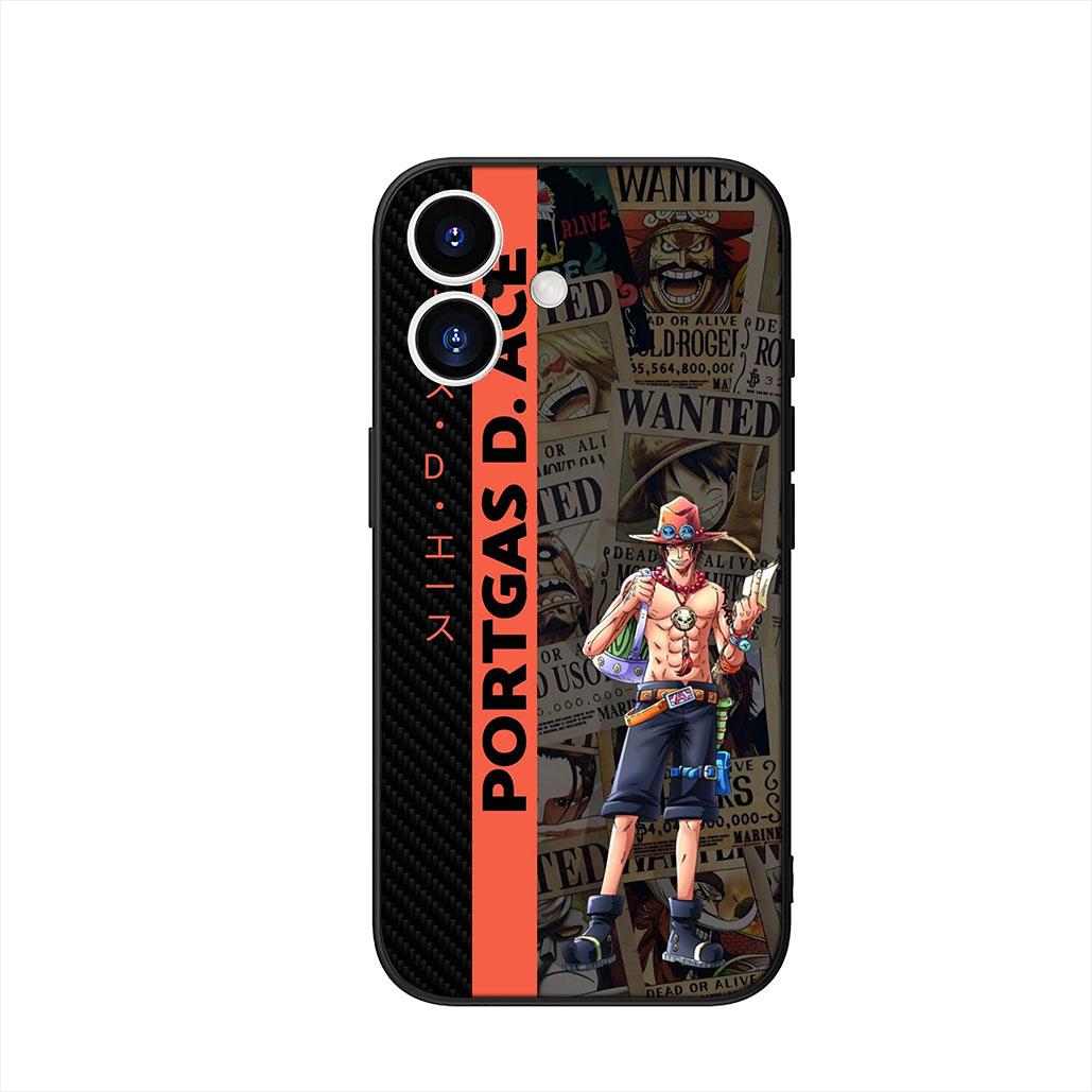 

Going Merry ONE PIECES Luffy Ace Case for Motorola Moto G54 G05 G24 G55 G85 G15 G57 G86 Power Edge 50 30 Ultra Fusion neo Pro Motorola Moto G15