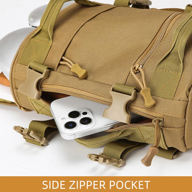 Tactical Camping Chest Bag Outdoor Hiking Trekking Fishing Cycling Pack Portable Travel Sports Luggage Rucksack Fanny Pack