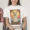 The LLama Tarot Card T Shirt Animal Lover