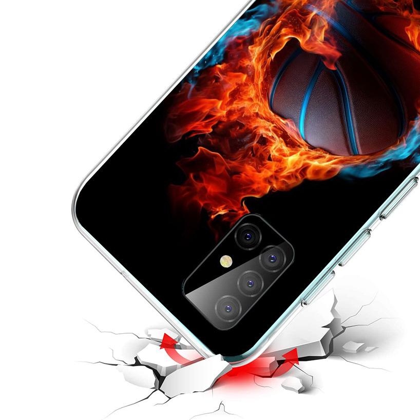 Basketball Basket Play Phone Case For Samsung Galaxy A52 A32 A22 A12 A51 A31 A50S A30S A20S A10S Note 20 Ultra 10 Plus S10 A72 A