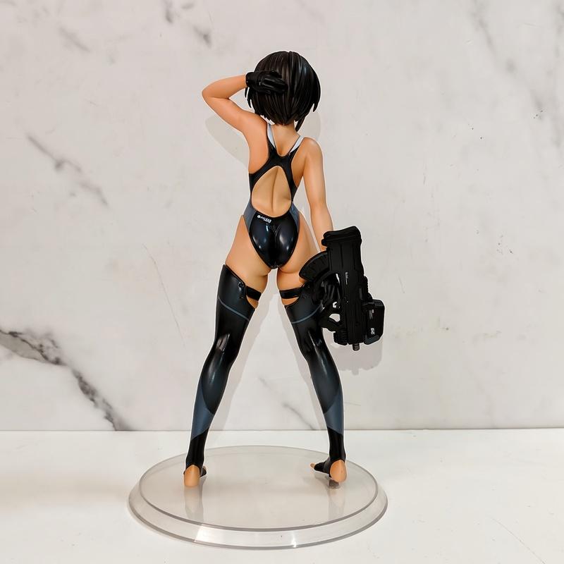 22cm Amakuni Hobby Buchou-Chan Swimming Club Manager Anime Portrait Model Collection Toy
