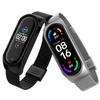 Mi Band 3/4/5/6/7 Zinc Alloy Metal Strap 14mm Pin Buckle Sporty Style Wristband for Wind Activities