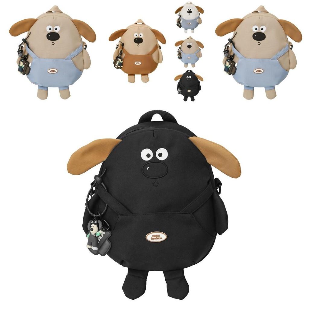 Fashionable And Lightweight Dog Backpack For Students Available In Black And Blue Colors