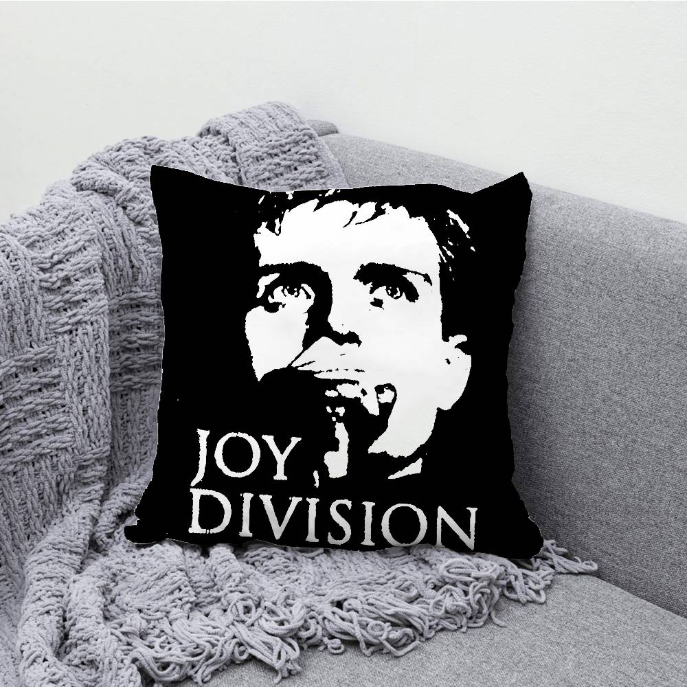 J-Joy D-Division Pillow Case Print Polyester Fiber 40X40 Cm Home Sofa Throw Cushion Cover Decoration