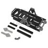 Aluminum Alloy Battery Tray Shocks Mount Skid Plate Chassis Links Rod Gearbox For 1/10 Axial SCX10 6x6 Metal Frame Upgrade Part