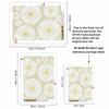 DIY Full Drill Diamond Painting Kit White Daisy Flowers Pattern Rhinestone Canvas Art for Cozy Room Decor and Gift for Friends and Family
