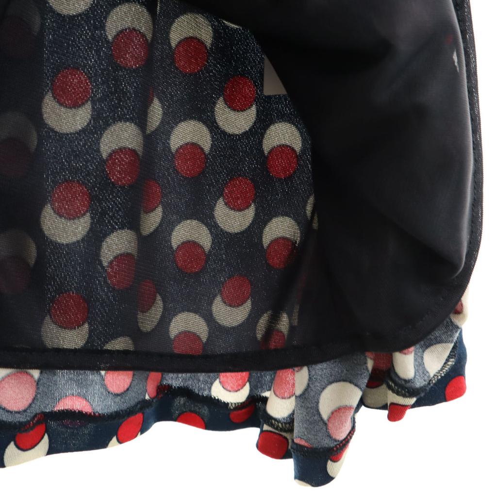 MAX MARA Overall handle French sleeve Knee-length dress S Navy Women Used