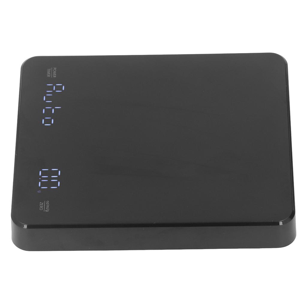 Kaffeewaage mit Timer Intelligent Wiederaufladbar 0,1g Digital Tischplatte Elektronisch Genau Sekunde
