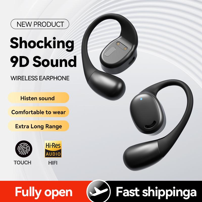 2024 Premium OWs Earhook Bluetooth Earbuds M56: High-end Noise Cancelling, Long Battery Life Sports Earbuds