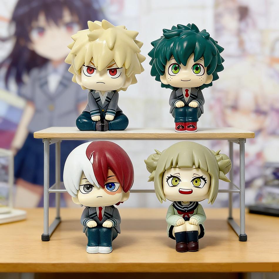 New My Hero Academia Himiko Toga Kurogiri Twice Hatsume Shigaraki Deku Bakugo Togata Dabi Midoriya Jiro Toys Gifts Anime Figure