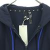 unused adidas Long sleeve Zip hoodie L Navy Men's Used