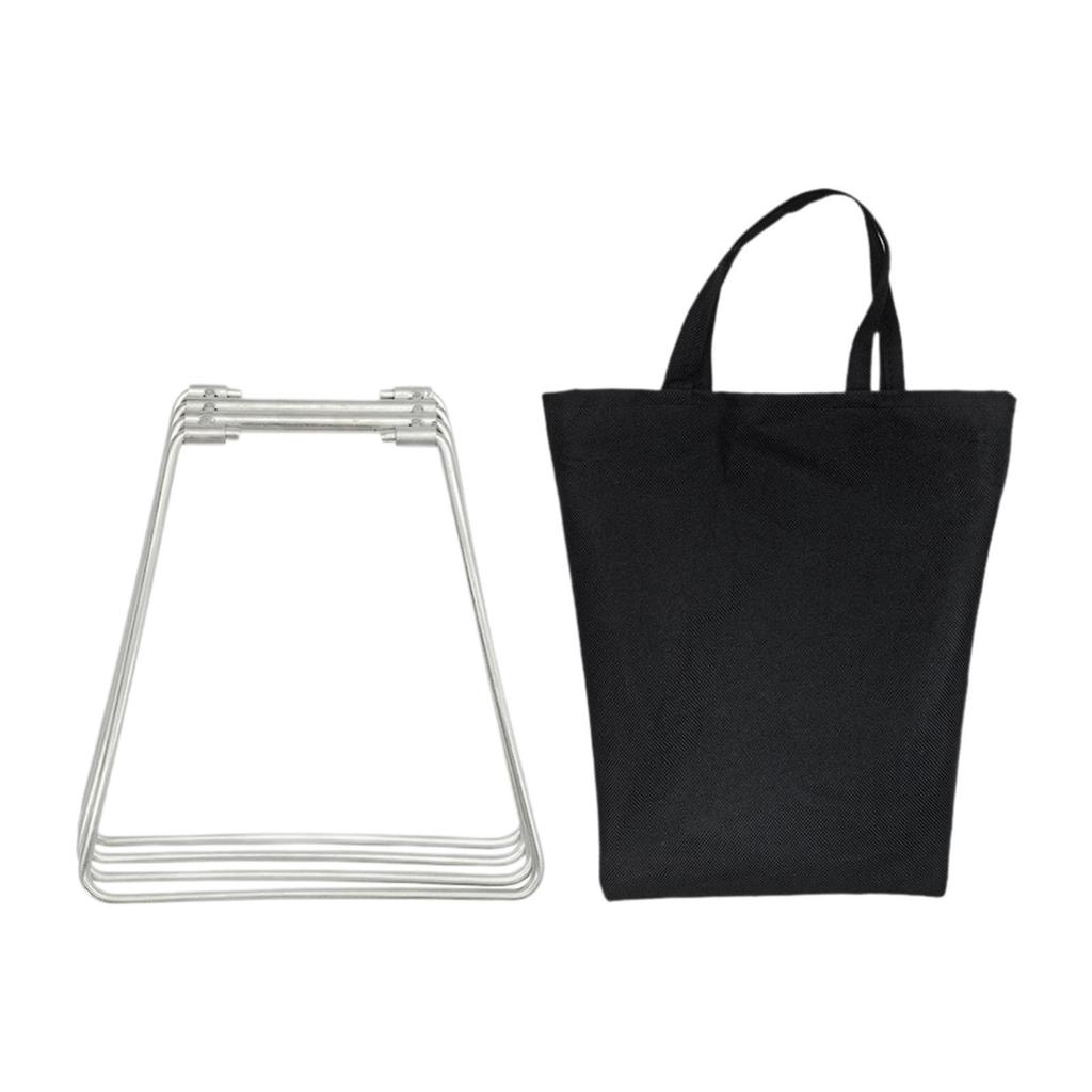 Foldable Cooling Stand Stable Fridge Ice Box Holder for Home Hiking Cooking