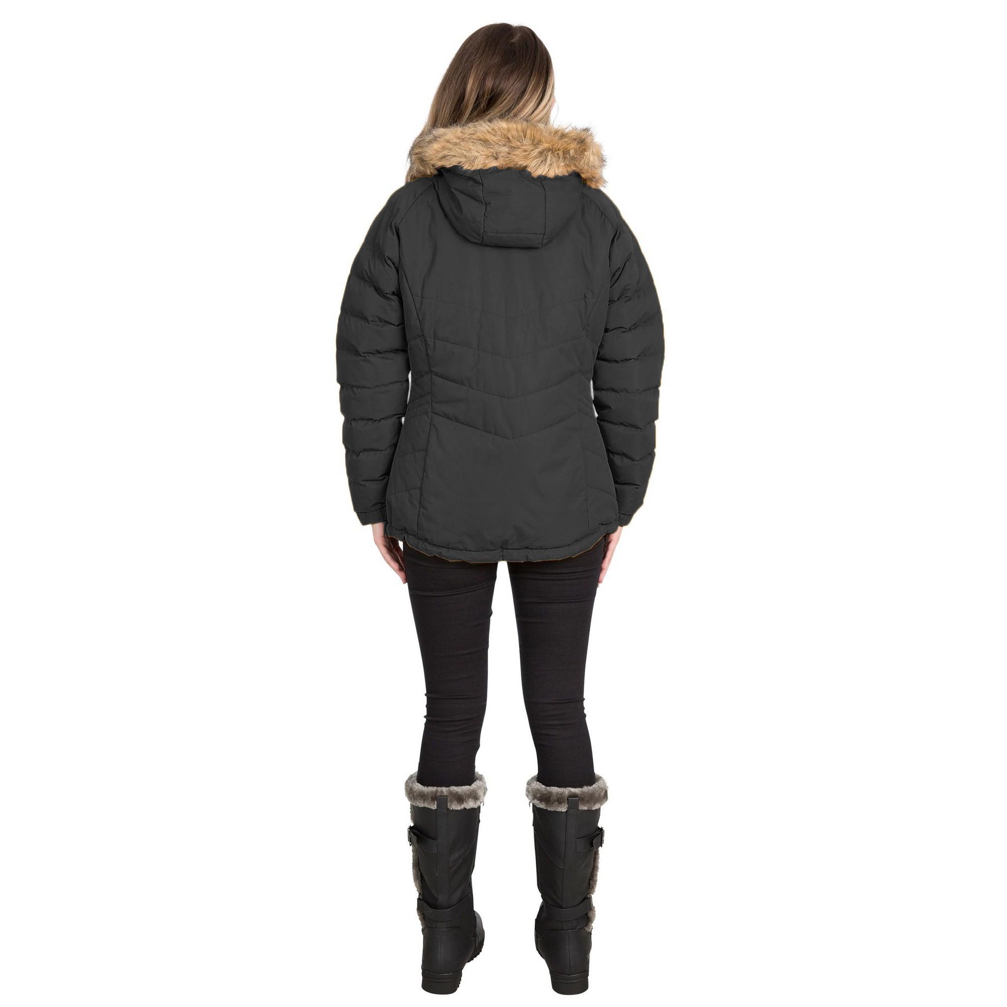 Trespass Nadina - Giacca Imbottita Impermeabile Donna (Taglia L) Colore Vaniglia