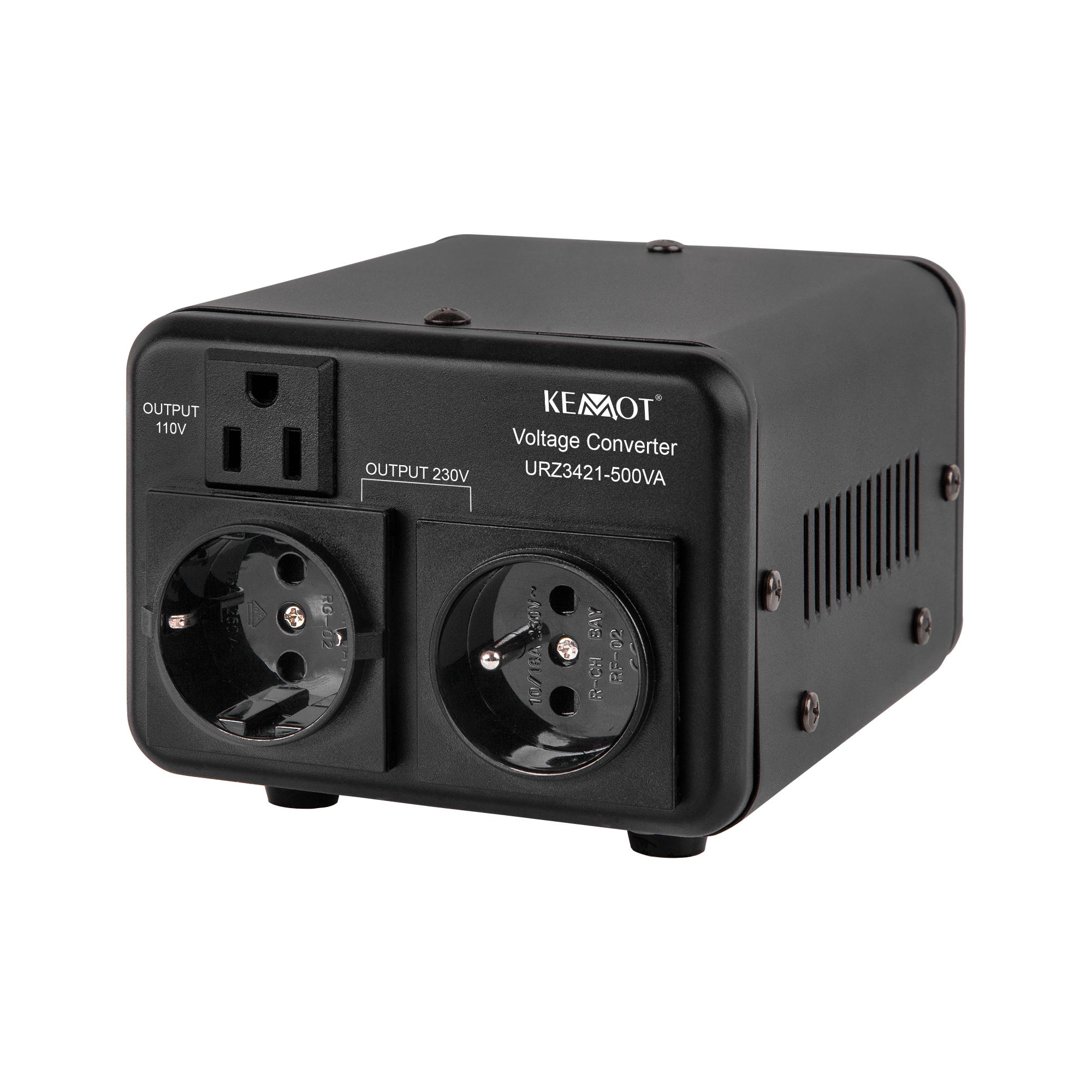 Convertitore di tensione bidirezionale KEMOT 400 W / 500 VA 115V <=> 230V