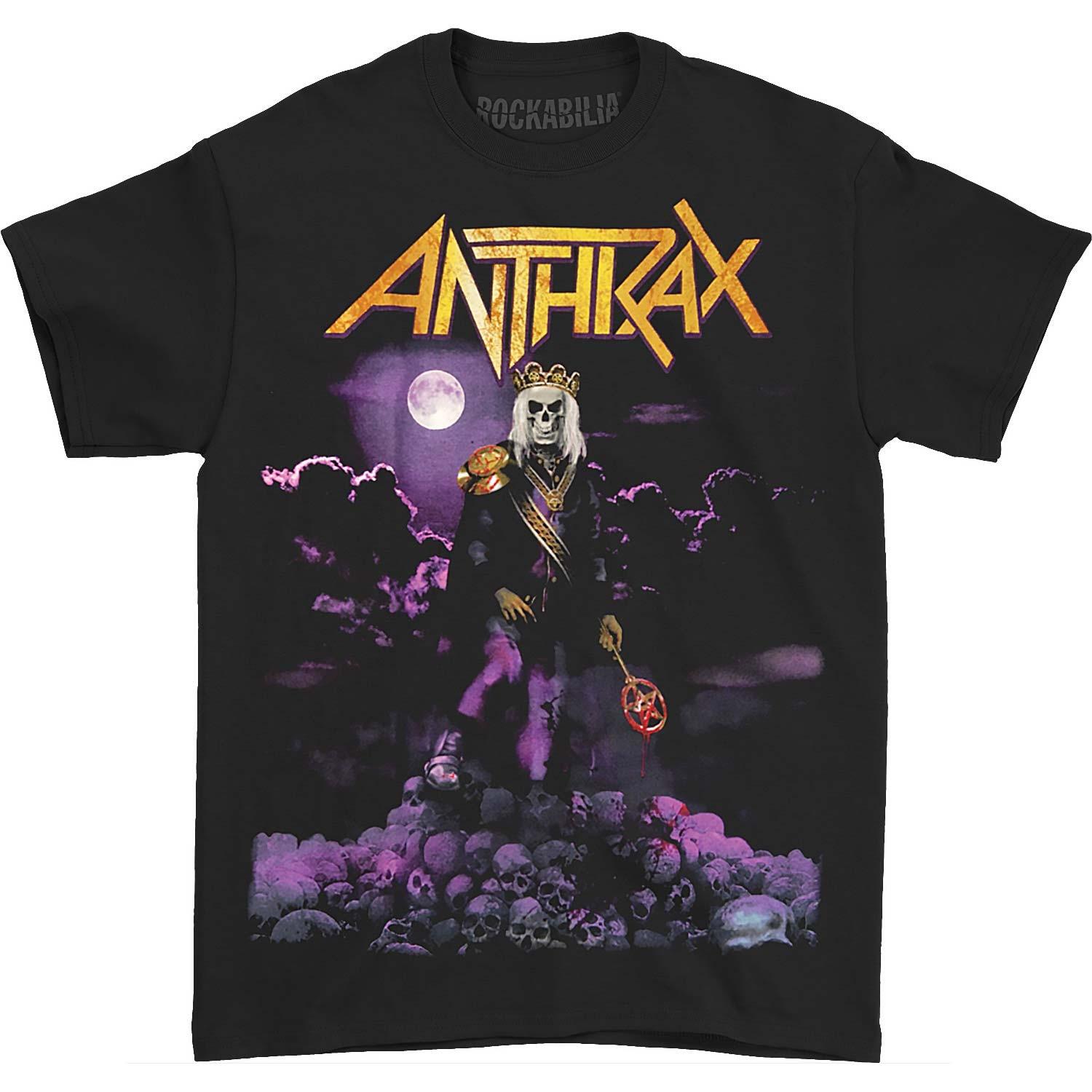 Men s Anthrax Suzerain T-shirt Small Black 2XL