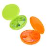 Seven Grids Rotating Pills Box Round 7 Compartments Pills Organizer for Home Travel