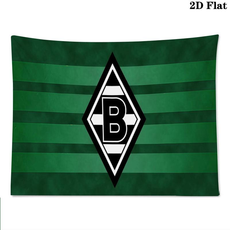 Borussia Monchengladbach Wall tapestry, aesthetic printed fabric blanket, suitable for bedroom, living room, and home decor.
