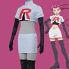 Anime Jessie and James Cosplay Costume Team Rocket Jessie Musashi James Kojirou Halloween Cosplay Costume Full Set Women Men