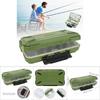 ABS Waterproof Fishing Tackle Box Bait Lure Hooks Storage Case   Container Accessory