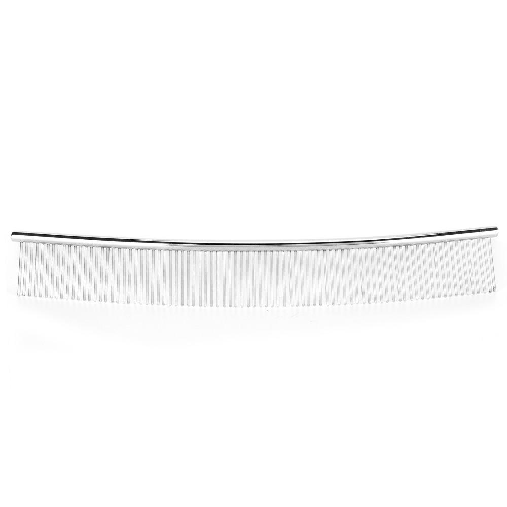 Curved Shape Curved Dog Comb Smooth Teeth Dematting Pet Comb Dense Tooth Pet Comb Long Haired Pets