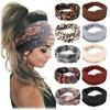 Bohemian Wide Yoga Sports Headbands for Women, Elastic Workout Hairbands & Fitness Hair Accessories