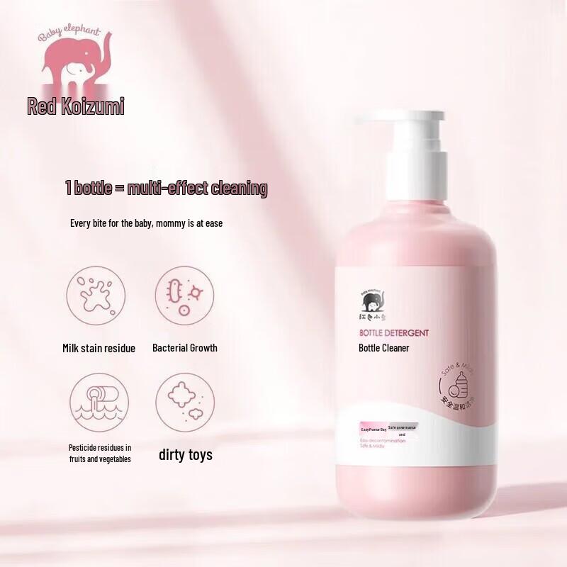 

Red Elephant Plant-Based Baby Bottle Cleaner