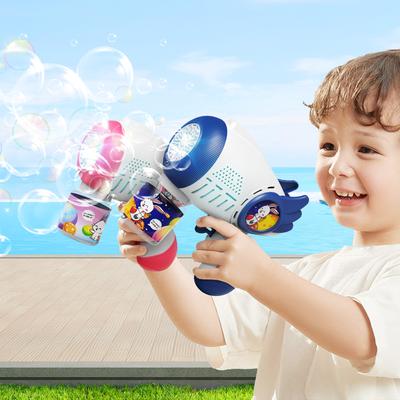 Cartoon Shape Fully Automatic Continuous Foaming Handheld Electric Bubble Gun  (Battery And Bubble Liquid Not Included)